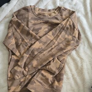 Lululemon Camo Sweatshirt